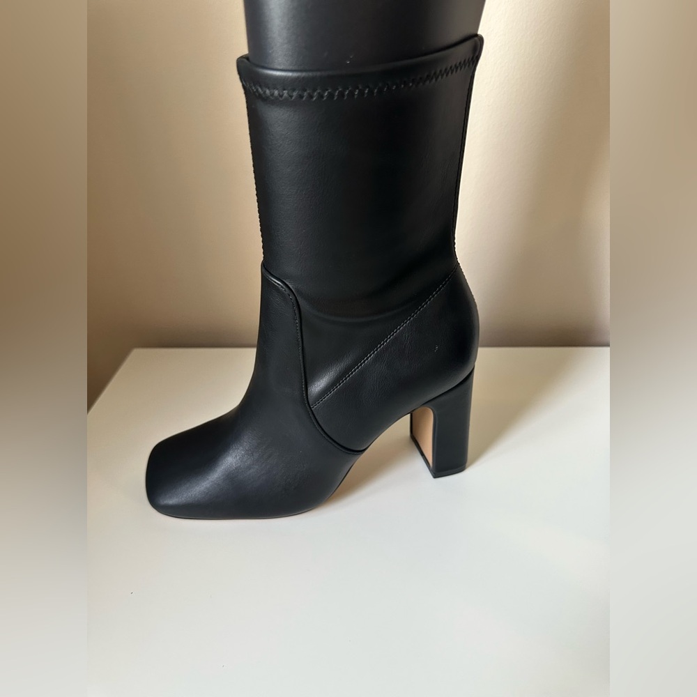 New Call It Spring Black Ankle Booties Sleek Design